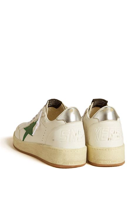 Sneakers Ballstar 2 in bianco Golden goose - uomo GOLDEN GOOSE | GMF00804F00697110630